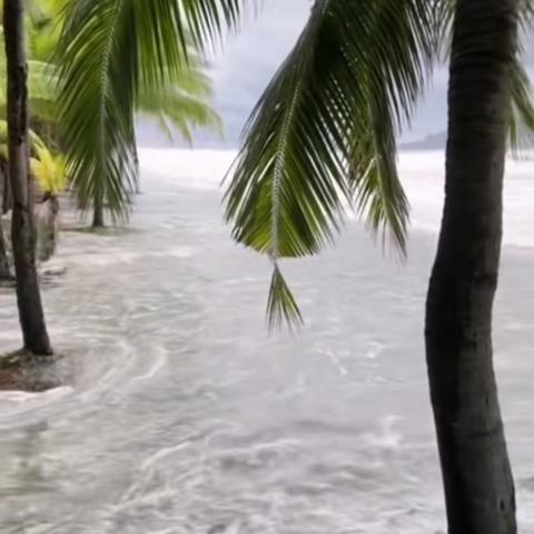 风雨压不垮的海南人，加油！