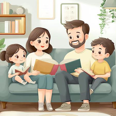 星语书林漫时光——第五实验小学亲子阅读活动（三1班)