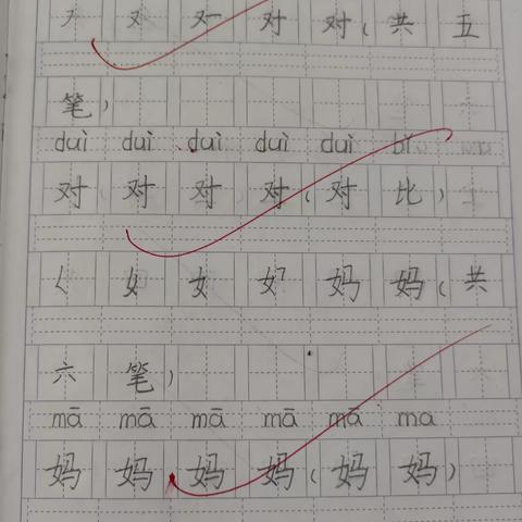 2023级2班第一学期期末书写汇报