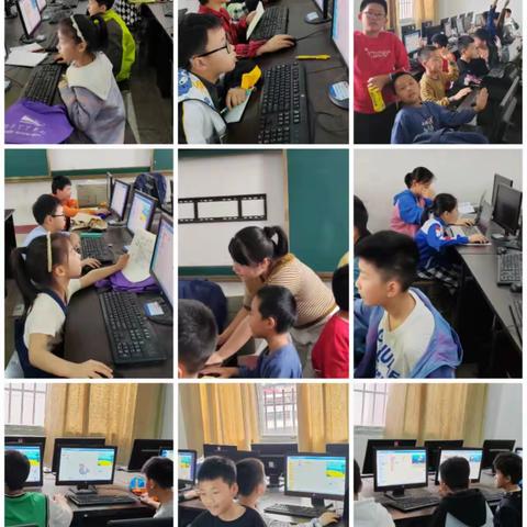 信丰县青少年校外活动中心信丰一小基地2022-2023学年第二学期“scratch趣味编程”学员风采