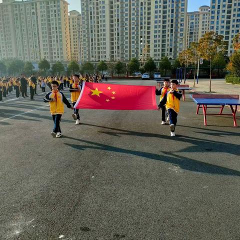 “养成好习惯，成就大未来”——记息县第十小学主题升旗仪式