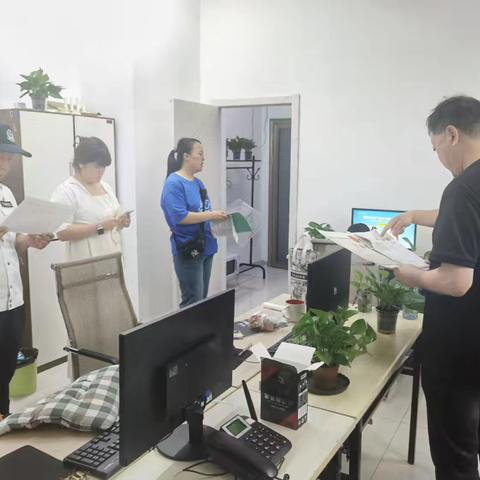 杆石桥街道开展校外培训机构安全大检查