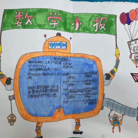 “双减”背景下创新作业之             数学小报篇