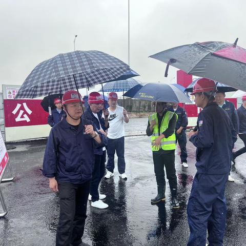 新余市住建局携新余市万宝建工集团一行来到南昌高铁东站新区建设项目—交通路网工程一期（支路）学习交流