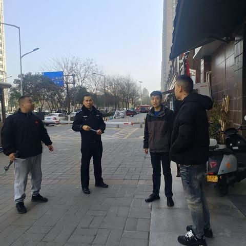 警社联动织密“安全网”，节前排查筑牢“防火墙”——江林新城北社区春节前消防安全隐患排查