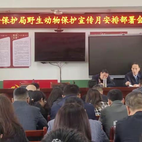 周至县秦保局 近期野生动物保护工作