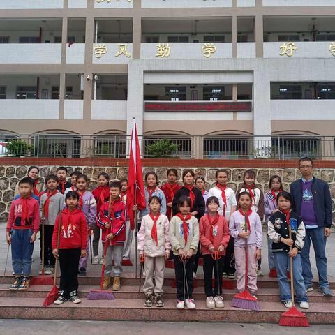 【党建引领】学雷锋志愿服务月主题活动——苍梧县旺甫镇龙洞小学