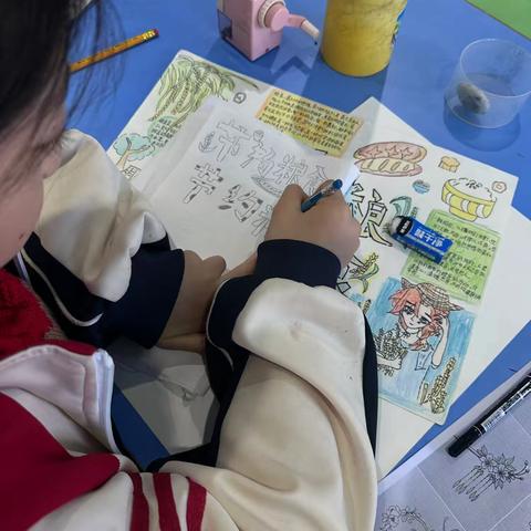 小小手抄报 大大成就感——大悟思源实验学校 ‍手抄报社团