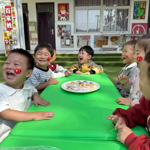 童心迎双节  家国共团圆——交口乡中心幼儿园国庆中秋双节活动