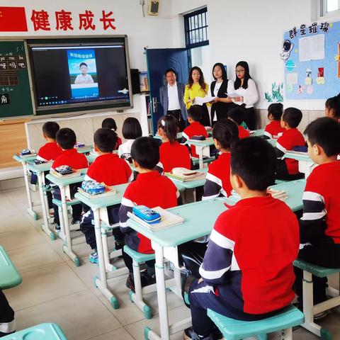 建昌营镇回民小学眼保健操评比活动