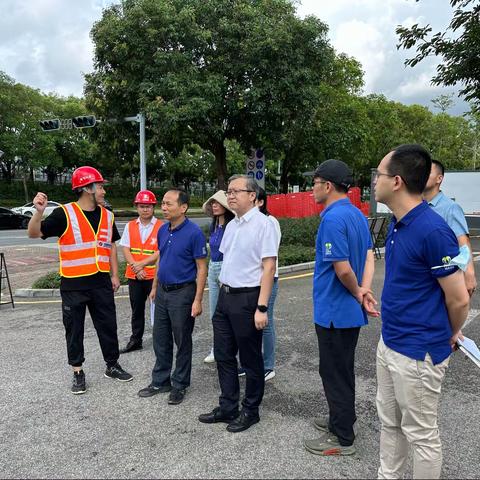 谢良生委员率队到深圳湾公园开展调研工作