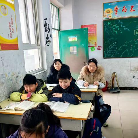 新乡县合河乡陈庄学校常态课听评纪实