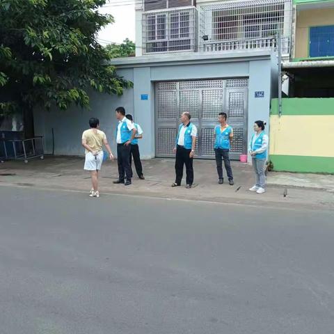 临高县乡村振兴局开展公职志愿者文明劝导服务活动