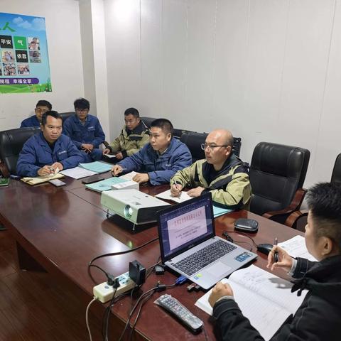 2025年12月8日遵义巡线工段一班巡线人员日常工作情况