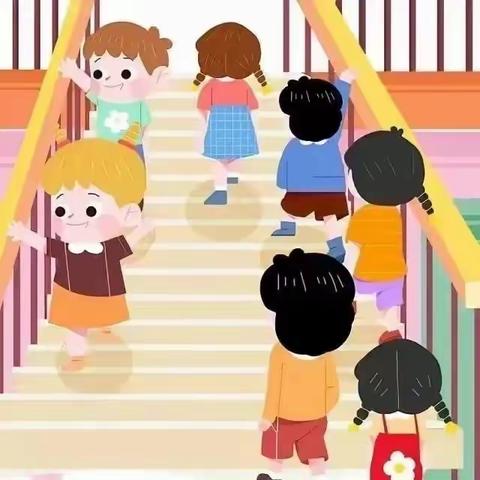 【全环境立德树人】预防踩踏 安全“童”行——李海务周店幼儿园防踩踏安全教育活动