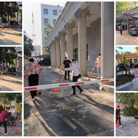 乐东县开展春节爱国卫生运动暨周末大扫除活动