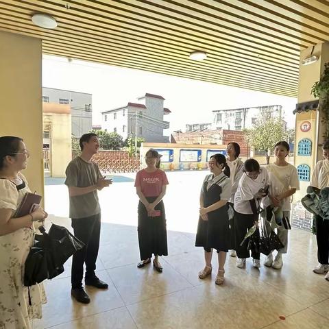学习促提升 实践悟成长 ——白土镇中心幼儿园接待广东女子职业技术学院参观交流活动