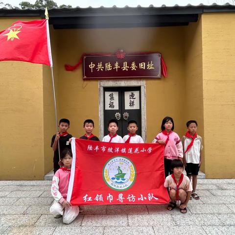 “缅怀革命先烈，传承革命精神” ——陂洋镇莲花小学红领巾寻访活动简报