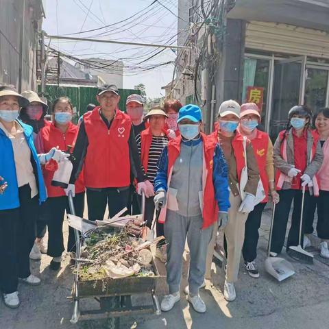 滨湖街道方与社区·方便与社人开展环境卫生清理大扫除志愿服务活动