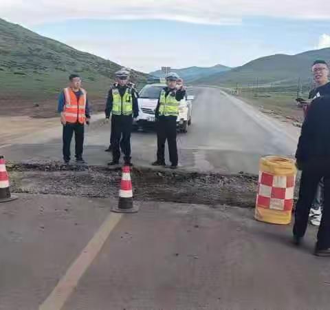 加强道路巡查        及时处置隐患