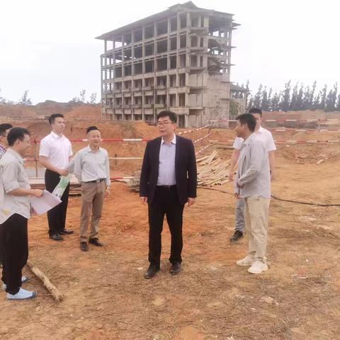 县政府副县长任恒伟到光坡镇调研项目建设推进情况