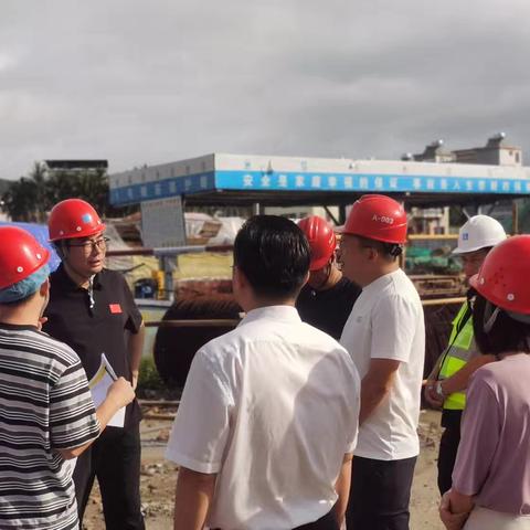 任恒伟副县长到光坡镇调研项目建设推进情况