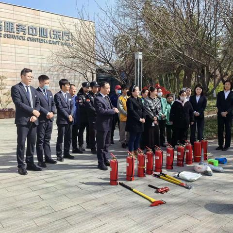 消防在心中，安全伴我行—单建项目组织消防演练