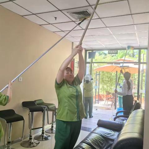 凝心聚力，“净”我所能—单建项目部开展清洁大扫除