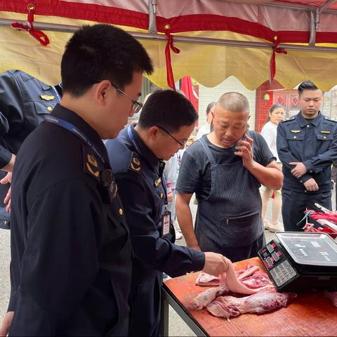 闻风而动，食而有“为”——清流市监筑牢肉品安全网