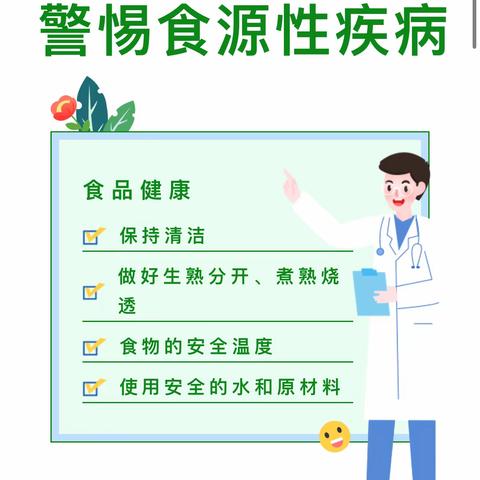 【保健之窗】食品安全宣传周知识宣传———预防食源性疾病，这些知识要记牢~