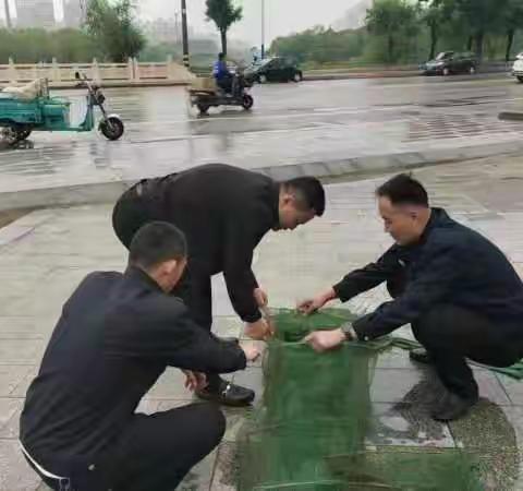 单县农业综合执法大队加强生态环境保护“中国渔政亮剑2023”执法行动