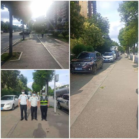 长青街城管夜班2022年6月3号执法情况