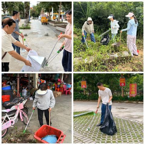水满乡集中开展环境卫生整治活动