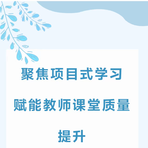 探索项目式学习  赋能高质量发展——马莲渠中心学校开展项目式学习方案展示汇报活动