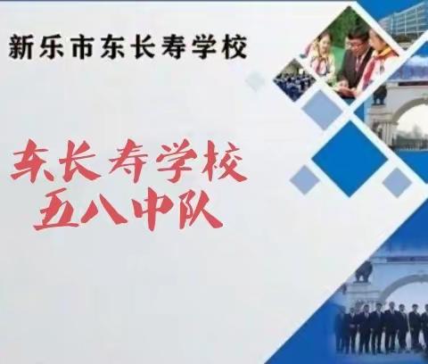 生命如花，安全第一—— 东长寿学校五八中队安全教育主题班会