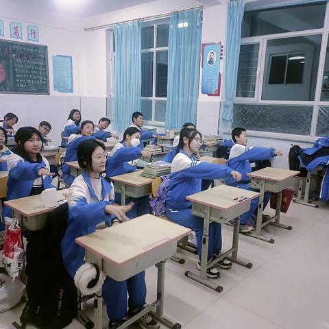 “多彩社团，乐享双减”——扣河子镇中学课桌舞社团掠影（五）