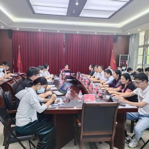 吉阳区乡村振兴局组织召开积分小程序培训会