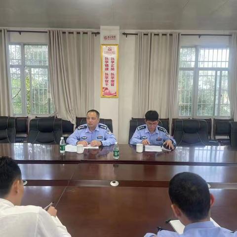 陈海洪同志到新州组织乡村振兴工作队员召开集体座谈会