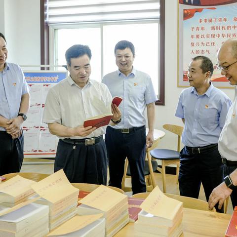 省委主题教育第十巡回指导组深入宝鸡农合机构调研督导