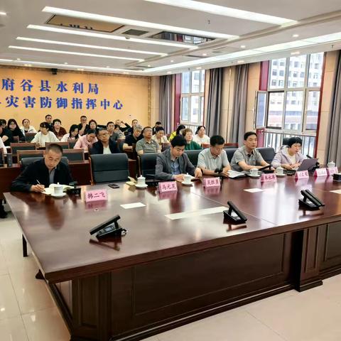 府谷：与水利局联合举办全县水旱灾害防御暨气象防灾减灾业务培训会