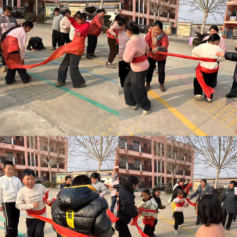 运动展风采，联欢贺新年——南嘴中心小学活动