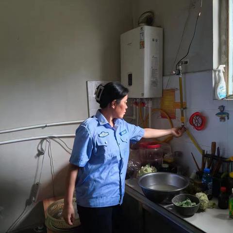 排查燃气隐患 筑牢安全防线