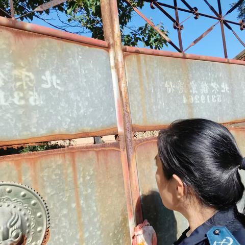 闲置院落大排查 守护安全不停歇