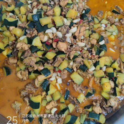 徐州市大黄山中学食堂菜谱中餐