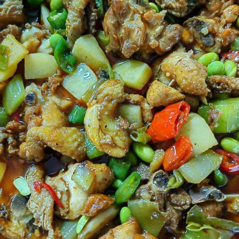 徐州市大黄山中学食堂菜谱中餐