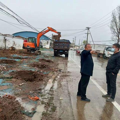 民航路街道村庄绿化工程基本完工