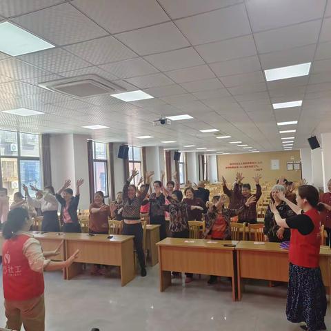 洪塘头社区举办 “趣享运动·乐享银龄” 春季趣味运动会