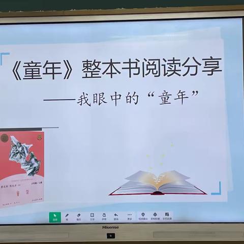 六二班《童年》阅读分享会