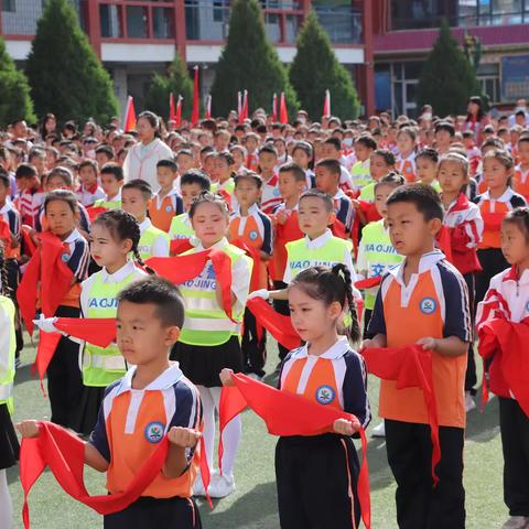 七色少年心向党 携手逐梦向未来——平罗县城关第三小学教育集团新队员入队仪式暨庆“六一”社团节 科技节