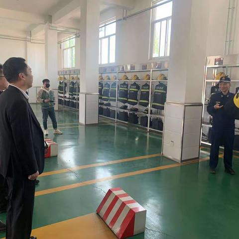 中站联社开展消防救援观摩学习活动